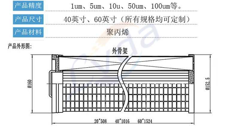 滤达大流量水滤外形图